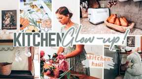 Kitchen GLOW-UP | Easy projects to make your kitchen a little less UGLY! | speaking from experience!