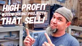 8 More Woodworking Projects That Sell -  Make Money Woodworking (Episode 18)