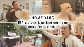 Home Vlog: DIY projects and getting our home ready for Summer! | XO, MaCenna Vlogs