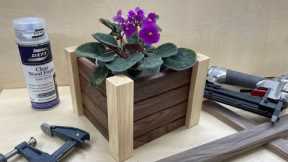 DIY Decorative Planter Box: A Woodworking Project for Your Home 🏡