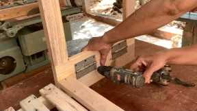 Useful Project From Recycling Wooden  Pallets // Steps To Build A Easy Collapsible Bench