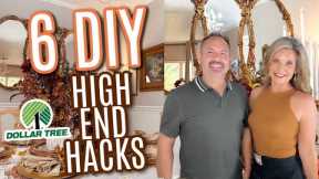 🍁NEW!!! 6 DIY HIGH END DOLLAR TREE DESIGNER HACKS + PROJECTS🍁I LOVE FALL~ ep 1 Olivias Romantic Home
