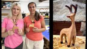 Bandsaw magic. How to make a 3D reindeer . Woodworking projects that sells. Christmas in July
