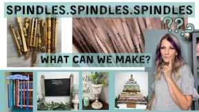 10 Spindle DIY Decor  Projects for Seasonal and Everyday/Farmhouse/RusticCottage Core/