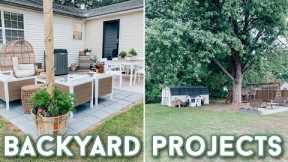 DIY BACKYARD PROJECTS | DIY WEED KILLER & PEST CONTROL| PATIO STORAGE & LAWN CARE | HOUSE PROJECTS