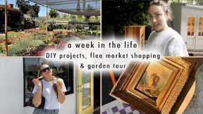 a week in my life: DIY projects, flea market finds & garden tour | XO, MaCenna Vlogs