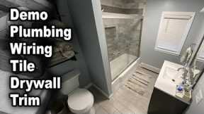 Step by Step Details for a Small Bathroom Remodel
