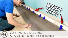 20 Tips for a Great Vinyl Plank Flooring Installation