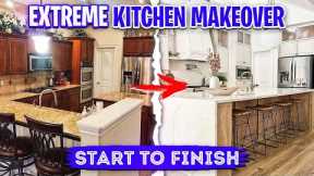 DIY Kitchen Makeover + START TO FINISH