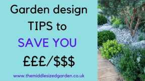 Small Garden Design Ideas on a Budget - tips from top garden designers!