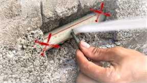 Solve your plumbing problems instantly! Repair  broken ppr, pvc pipes that cannot lock water !