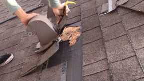 Leaky Roof Vent Replace - Bathroom Exhaust Vent Roof Leak Repair