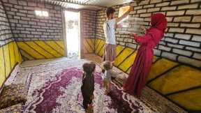 Documentary about Iranian Nomads: The Art of Carpet Laying & Home Beautification 🏡🌸