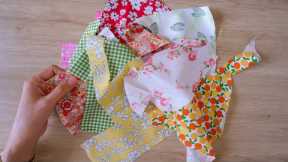 Useful Item Made From Left-over Fabric | Sewing Projects Ideas