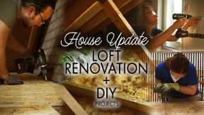 Ripping out the loft! + loads of other DIY projects we've been up to ~ The Home Diaries part two