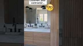Outsmart your contractor…🤓