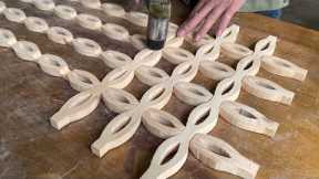 Easiest DIY Woodworking Projects Ideas - A Table Created from Ancient Patterns