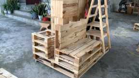 Inspiring Diy Wood Pallet Projects - Rustic Store Display Shelves Made of Pallets
