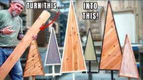 Easy DIY Wooden Tree - Low Cost High Profit - Make Money Woodworking
