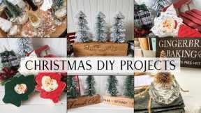 Christmas DIY Projects | Stencils, IOD Stamps & Decoupage | Trying New Products!