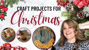 Let's Get Ready for Christmas with these Easy Craft Projects! Dollar Tree Christmas Decor DIY 2023!