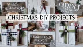 Wood Christmas DIY Projects | Wood DIY Projects | Christmas DIYs and Thrift Flips