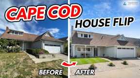 Cape Cod House Flip Before & After - Budget Home Remodel