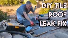 How to Fix a Leak in a Tile Roof - Hole In Roof Underlayment DIY