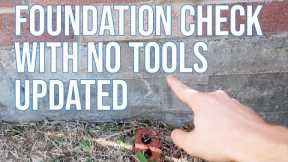 How to find Foundation Issues with No Tools - Updated