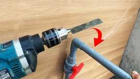 10 Plumbing Tricks That Will Surprise You! gasoline + foam + super glue with pvc and prc pipes ideas