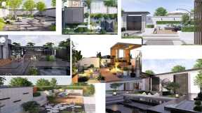 Top 8 beautiful landscape designs for your home | Garden design ideas