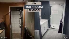 DIY Bathroom Remodel | First Time Renovation for $4000