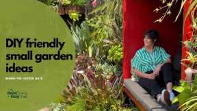 SMALL GARDEN design ideas 🌱 Garden Tour 🌱 DIY Small Backyard Ideas | Behind the Garden Gate