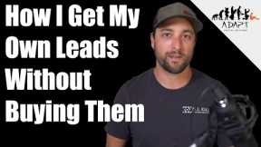 Contractor Lead Generation: How I Get Customers for My Construction Business