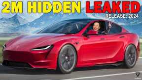 P2! Elon Musk Continue LEAKED 2 Hidden Tesla Models Design in 2024, Change Entire EV Industry! (MIX)
