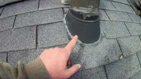 REPAIRING A ROOF LEAK | PIPE BOOT VENT FLASHING