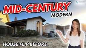 Mid Century Modern Flip Before - Home Remodel Scope of Work