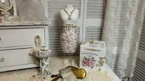 Creating some Shabby Chic and Glam DIY Projects