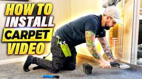How To Install Carpet | Easy Step By Step Beginners Guide