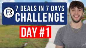 How to Find Your FIRST WHOLESALING DEAL! | 7 Deals in 7 Days Challenge