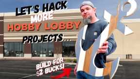 8 More Hobby Lobby Woodworking Projects - Low Cost High Profit - Make Money Woodworking (Episode 16)