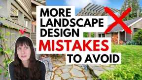 More Landscape Design Mistakes to Avoid 🪴 Advice from a landscape designer