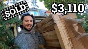Turning 7 Free Pallets into $3,110 - Ultimate Pallet Woodworking Compilation