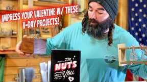 The Best Valentines Day woodworking Projects .. ep.24 “stuck on sawdust”
