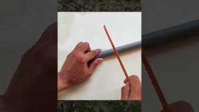 Brilliant Tricks to Repair PVC Pipes - Plumber's Secret #shorts #pipepvc #plumbing #trick