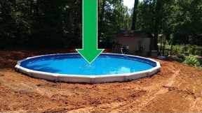 Dropping an Above Ground Pool in the Ground (the details)