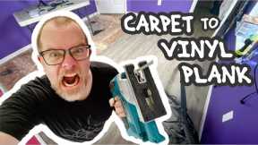 Replace Carpet With Vinyl Plank Step By Step