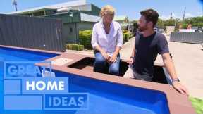 How to Install a Shipping Container Pool In Your Backyard | HOME | Great Home Ideas