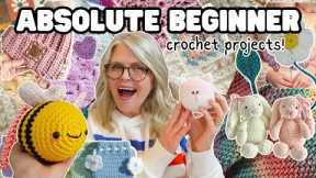 25 CROCHET Projects for ABSOLUTE BEGINNERS
