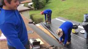 How to remove, repair and install a flat roof
